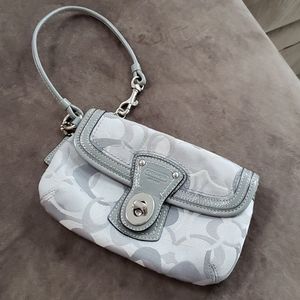 Classic Coach Wristlet